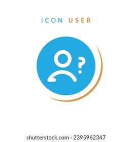 User icon with fill and line vector type. Contains icons like male, female, profile, personal qualities and many other nice icons. It is suitable for applications and websites.