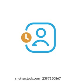 User icon with fill and line vector type. Contains icons like male, female, profile, personal qualities and many other nice icons. It is suitable for applications and websites.