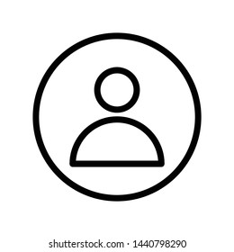 user icon. flat illustration of user vector icon for web, pattern, design, etc.