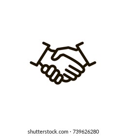 User icon flat icon. Single high quality outline symbol of people for web design or mobile app. Thin line signs of chat for design logo, visit card, etc. Outline logo of profile 