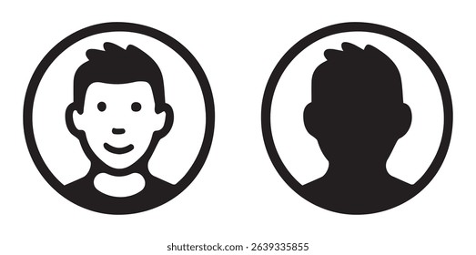 User icon in flat style, Person icon, User icon for web site, squad, person symbol, team user, User icon vector illustration