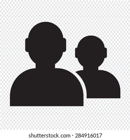 user icon , human resource , business person