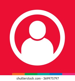 User Icon Illustration design