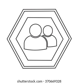 User Icon Illustration design