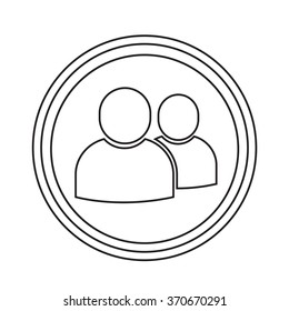 User Icon Illustration design