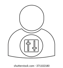User Icon Illustration design