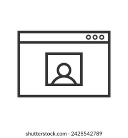 User icon, user interface, interface, profile, social media marketing, seo and web, user profiles, man avatar, user