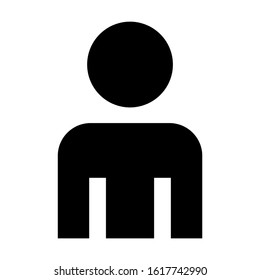 user icon isolated sign symbol vector illustration - high quality black style vector icons
