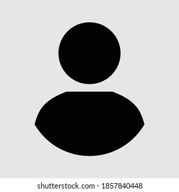 ilustración vectorial aislada de icono de usuario