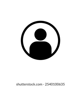 Ícone de usuário logotipo design. símbolo de pessoa e símbolo. ícone de pessoas. 