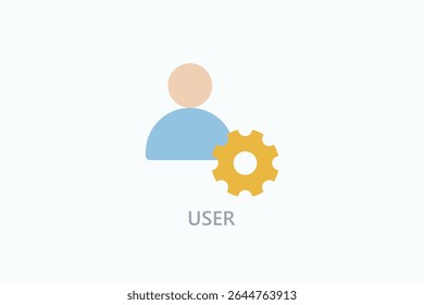User Icon Or Logo Isolated Illustration