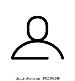 user icon or logo isolated sign symbol vector illustration - high quality black style vector icons
