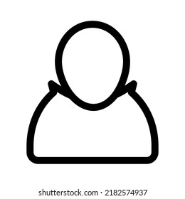 user icon or logo isolated sign symbol vector illustration - high quality black style vector icons
