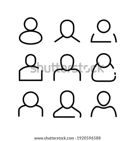 user icon or logo isolated sign symbol vector illustration - Collection of high quality black style vector icons
