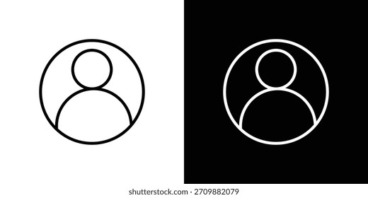 Diseños de logotipos de iconos de usuario. conjunto de diseño de iconos modernos