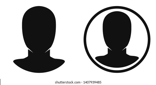 User icon logotype, isolated symbol.