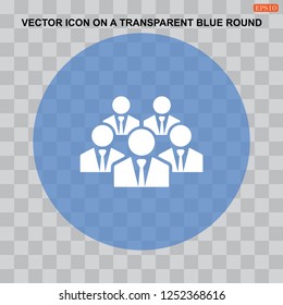 User icon of man in business suit.