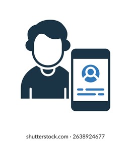 User Icon Mixed Vector Illustration