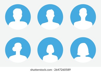 Ícone do usuário, Pessoas, Humano, Pessoa, Conjunto de ícones da Organização. Contorno e cor preta sólida. Indicando líder, equipe, grupo, participantes, membros, comunidade, população, público. conjunto de ícones de usuário de perfil.