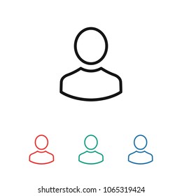 User icon, people vector icon