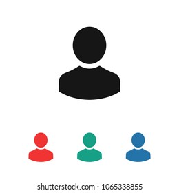 User icon, people vector icon