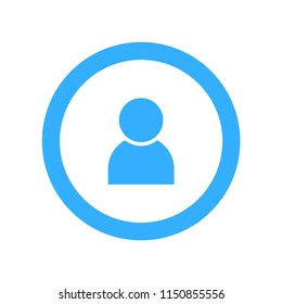 user icon, person icon, contact icon