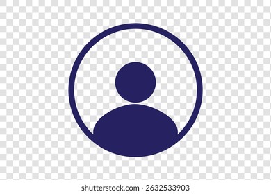 User icon. profile, avatar, Person Profile, User silhouette isolated on transparent background, icon for app or web site, user PNG - Powered by Shutterstock - Get 15% off with code: PIKWIZARD15