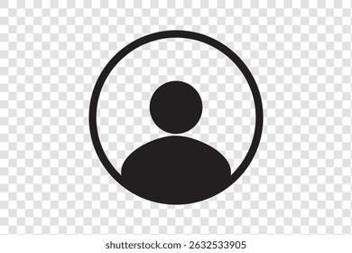 User icon. profile, avatar, Person Profile, User silhouette isolated on transparent background, icon for app or web site, user PNG - Powered by Shutterstock - Get 15% off with code: PIKWIZARD15