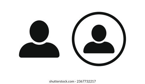 Benutzersymbol , Profil-Login-Icon , Account-Anmeldezeichen , Web-Icon , Zugriffs-Authentifizierungssymbol . Website-Kontaktsymbole