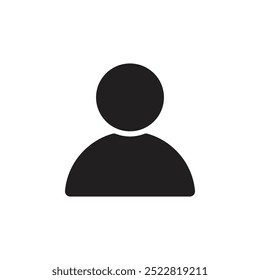 User icon. Profile Icon vector. Line and glyph user avatar. Profile user icon