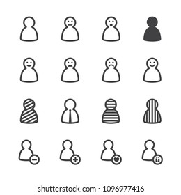 User icon set