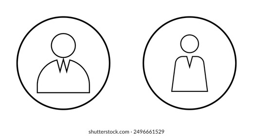 User icon set and , team icon, group icon, outline and solid vector illustration, linear pictogram isolated on white background . design eps 10