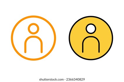 User Icon set for web and mobile app. person sign and symbol. people icon. 