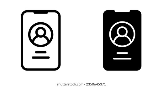 User icon. sign for mobile concept and web design. vector illustration