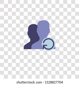 user icon sign and symbol. user color icon for website design and mobile app development. Simple Element from interaction assets collection for mobile concept and web apps icon.
