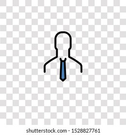 user icon sign and symbol. user color icon for website design and mobile app development. Simple Element from business set collection for mobile concept and web apps icon.