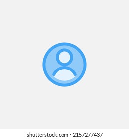 Symbol für Benutzer, Vektorsymbol, Symbol, Logo-Illustration für Web und Mobile