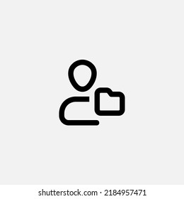 User icon sign vector,Symbol, logo illustration for web and mobile