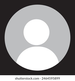 User icon, symbol in flat style. Businessman, Profile, Person vector, silhouette. User icon design for app, logo, Ui, UX or web site. Vector illustration.