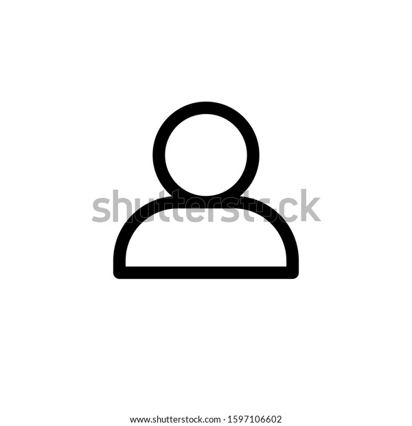 User Icon Template Vector Illustration Stock Vector (Royalty Free ...