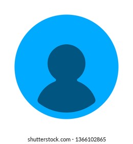 User Icon in trendy flat style isolated on white background. User symbol for your web site design, logo, app, UI. Vector illustration, EPS10