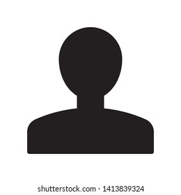 User icon in trendy flat style design. Vector graphic illustration. Suitable for website design, logo, app, and ui. EPS 10.