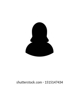 User Icon in trendy flat style isolated on white background.