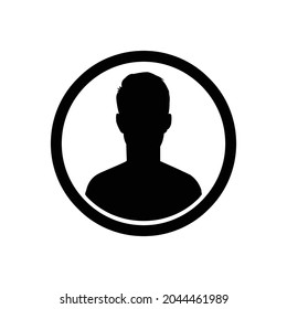 User Icon in trendy flat style. User symbol for your web site design, logo, app, UI. Vector illustration.