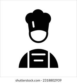 User icon in trendy flat style isolated on gray background. User silhouette symbol for your website design, logo, app, UI. Vector illustration, EPS10.