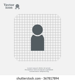 User icon vector