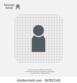 User icon vector