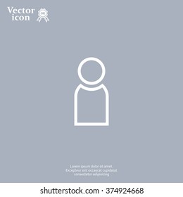 User icon vector