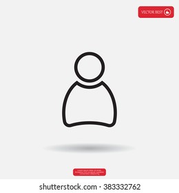 User icon vector