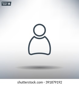 User icon vector